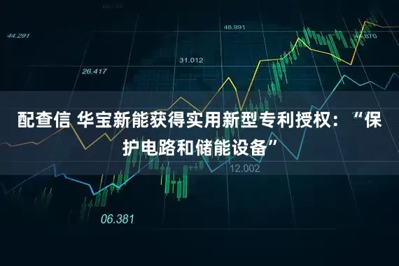 配查信 华宝新能获得实用新型专利授权：“保护电路和储能设备”
