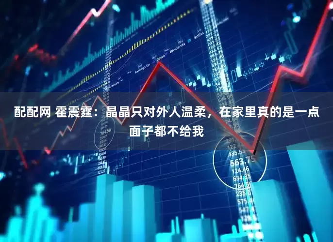 配配网 霍震霆：晶晶只对外人温柔，在家里真的是一点面子都不给我